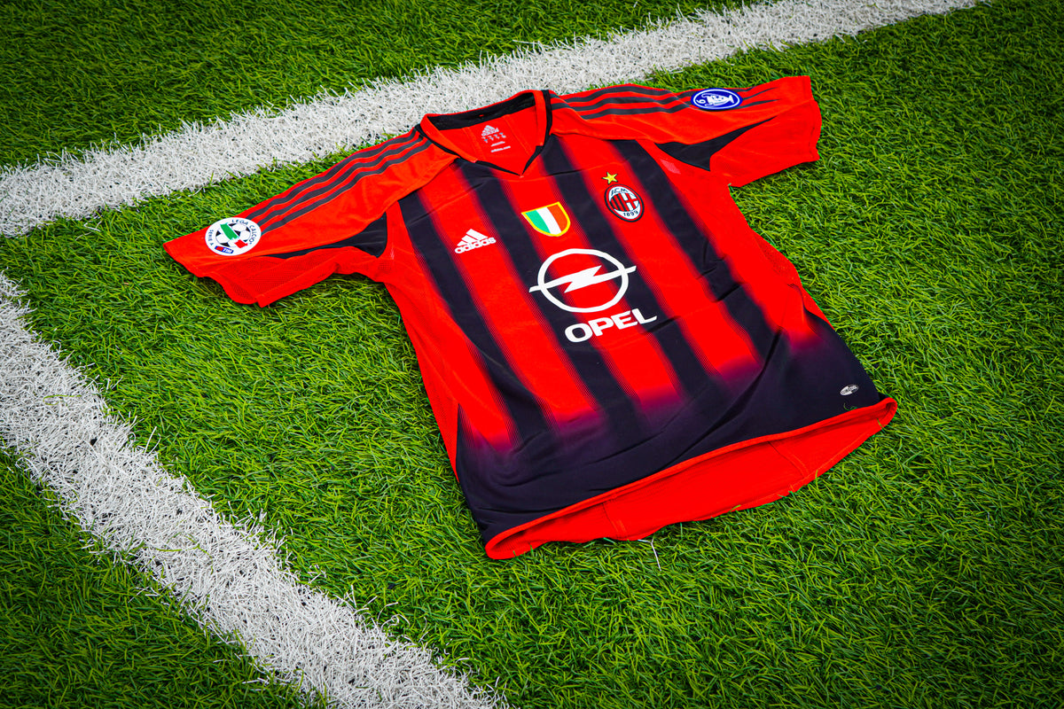 Jersey AC Milan Paolo Maldini Version Jugador Local Temporada 2004-05