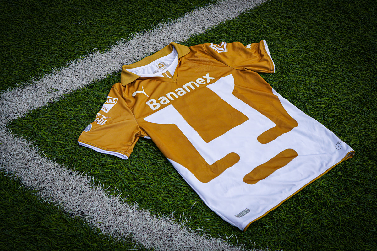 Jersey Pumas UNAM Kevin Quiñones Autografiada Local Temporada 2013-14