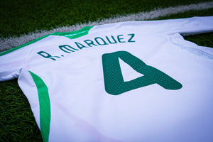Jersey Selección Mexicana Rafael Márquez Version Jugador Visitante Temporada 2008