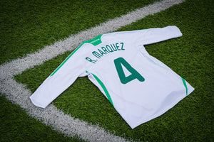 Jersey Selección Mexicana Rafael Márquez Version Jugador Visitante Temporada 2008