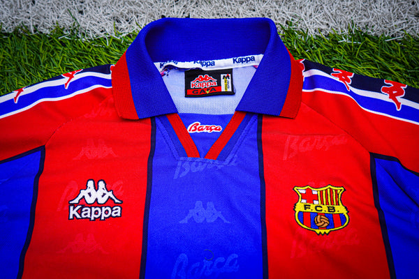 Jersey FC Barcelona Local Temporada 1996-97 (Talla M)