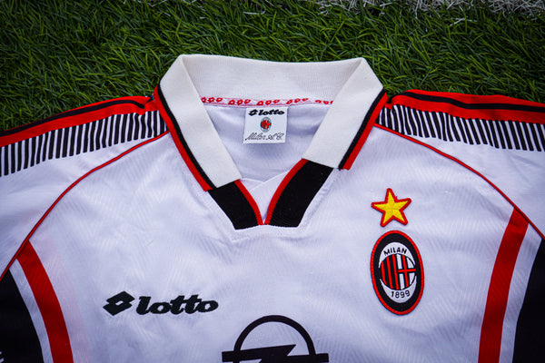 Jersey AC Milan Visitante Homenaje Franco Baresi Temporada 1997-98