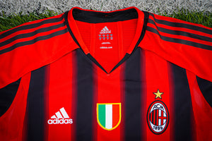 Jersey AC Milan Paolo Maldini Version Jugador Local Temporada 2004-05