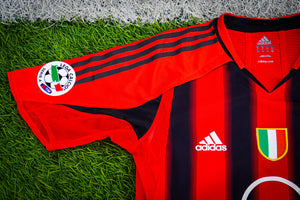 Jersey AC Milan Paolo Maldini Version Jugador Local Temporada 2004-05