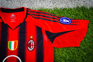 Jersey AC Milan Paolo Maldini Version Jugador Local Temporada 2004-05