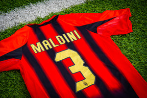 Jersey AC Milan Paolo Maldini Version Jugador Local Temporada 2004-05