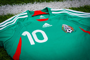 Jersey México Cuauhtémoc Blanco Local Temporada 2007-08 Manga Larga