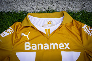 Jersey Pumas UNAM Kevin Quiñones Autografiada Local Temporada 2013-14